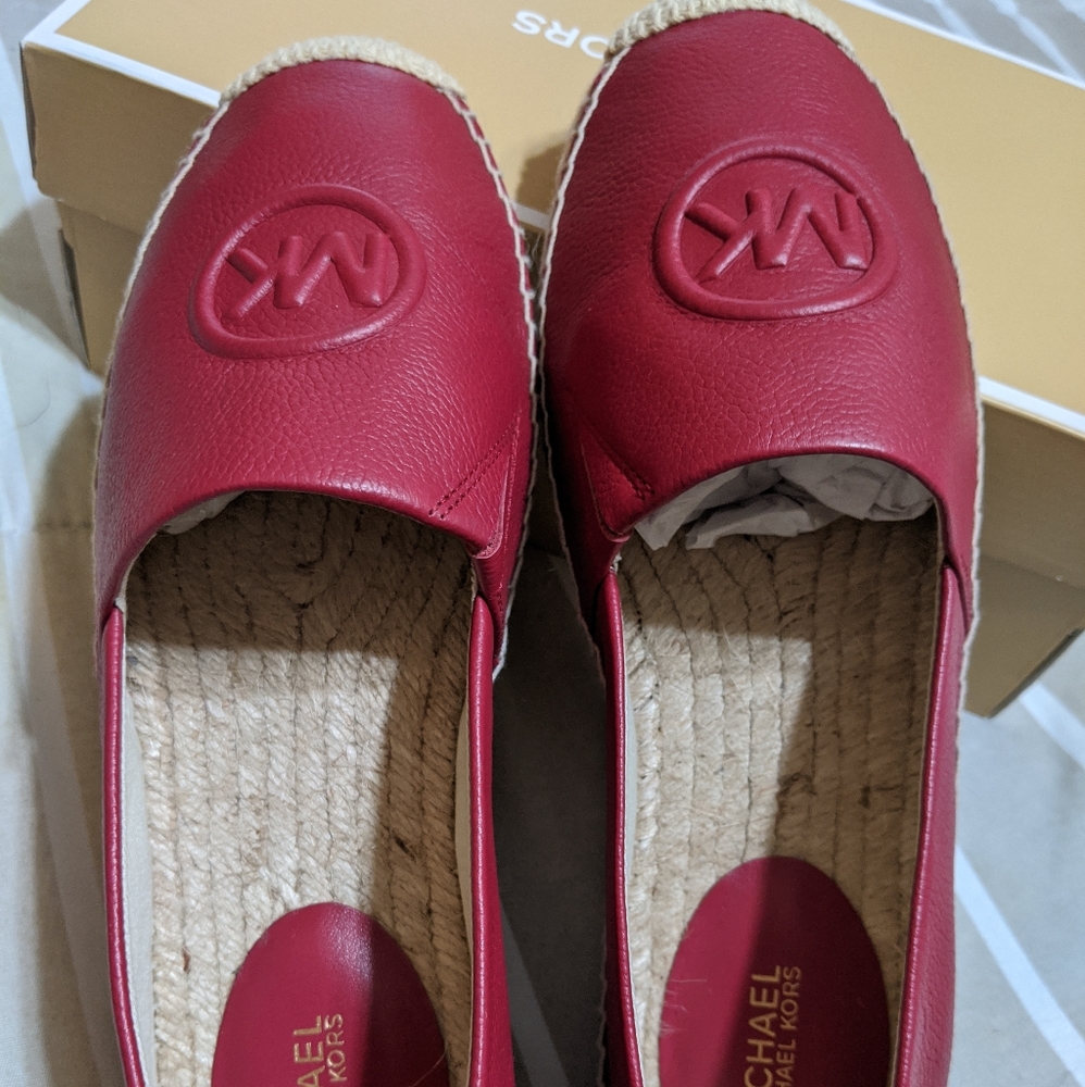 -Sold- Style espadrille leather MK